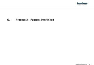 G. Process 3 – Factors, interlinked 