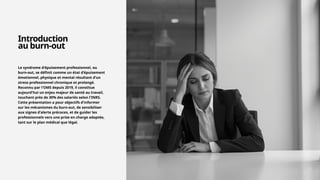 Comprendre et Prévenir le Syndrome d'Épuisement Professionnel (Burn-out ...