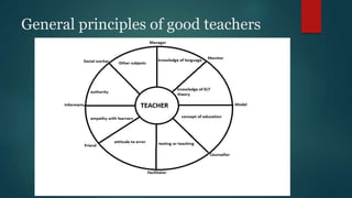 General principles of good teachers
 