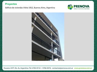 Edificio de viviendas Vilela 1952, Buenos Aires, Argentina
Proyectos
 