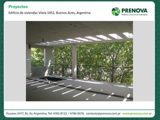 Edificio de viviendas Vilela 1952, Buenos Aires, Argentina
Proyectos
 
