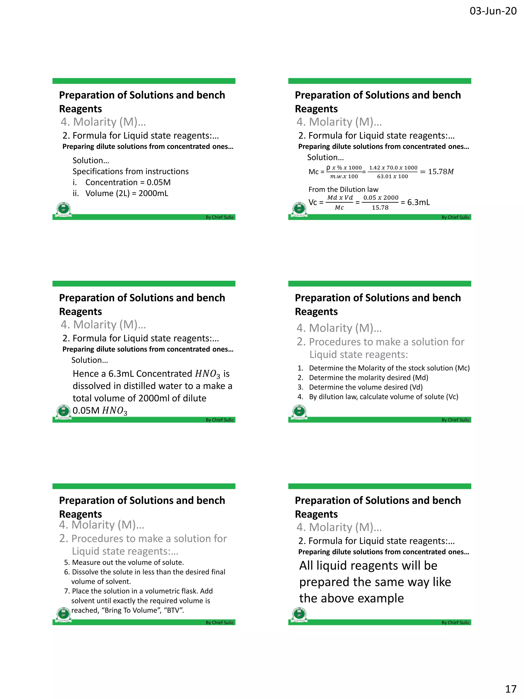 PPT Preparation of Solutions and Bench Reagents.pdf