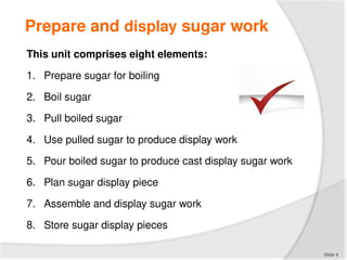 Sugar Display PPT Prepare and display sugar work FN 030214.pptx