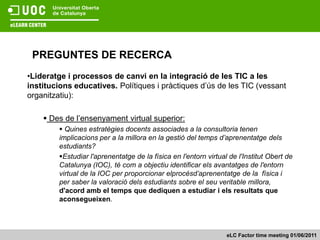 Des de l’estudiant: 