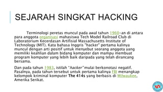 Ppt presentasi eptik (hacking) | PPTX