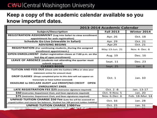 Cwu Academic Calendar 2022 Cwu Orientation