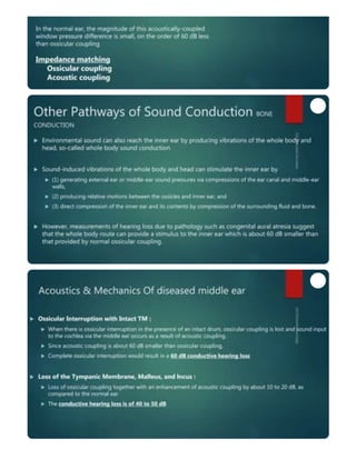 inner ear anatomy and physiology of hearing | PDF