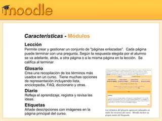 Ppt presentation moodle_es