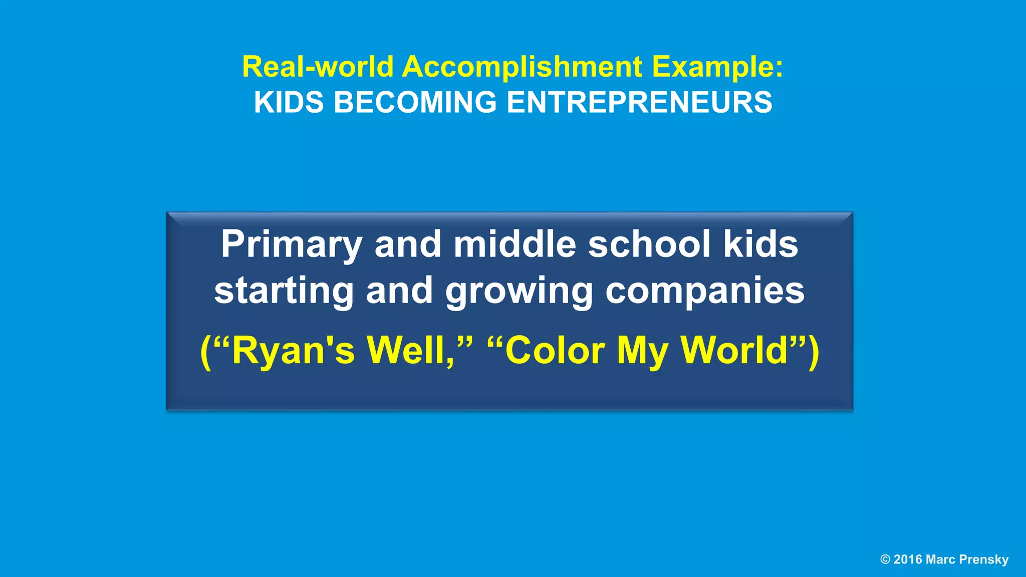 • BETTER ENDS
• BETTER MEANS
• BETTER CURRICULUM
• BETTER TEACHING
• BETTER TECHNOLOGY USE
 