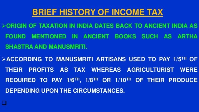 Types of income tax picture