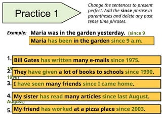 Has Since PPT _ Present Perfect with For and Since(2).pptx