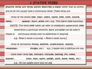 Present tenses | ODP