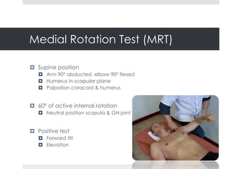Mrt Testing Rotation Shoulder Injury Prevention in MMA | PDF
