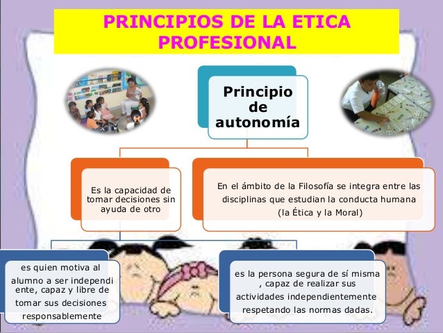 Ppt principios ética profesional por Cristina Cuzco