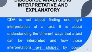 PPT Principles of Critical Discourse Analysis.pptx