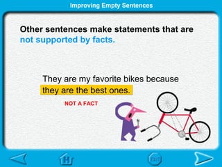 Simple Problem Sentences Problem Sentences | PPT