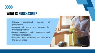 Procurement Supplier Management - Logistics Management | PDF