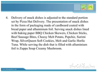 Ppt production of snack dishes | PPT