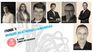 Keynote speaker
Alexandre barbosa
Faber ventures
Paulo barreto
facebook
Rita sousa marques
olx
Manuel tânger
Beta-i
Miguel duarte fernandes
paypal
Miguel muñoz duarte
Imatch / now
Daniel pereira
appm
 