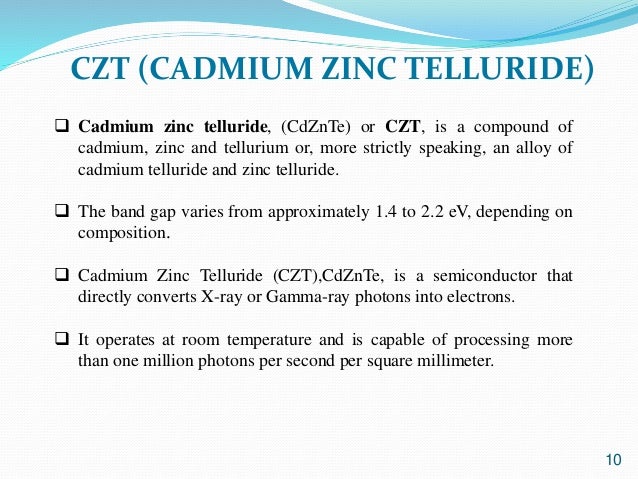Cadmium zinc telluride