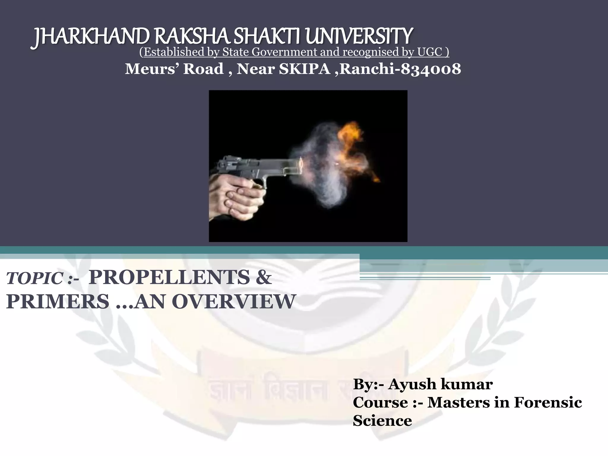 PPT propellent and primers.pptx