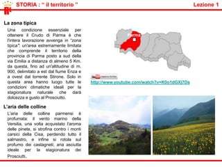 antichi luoghi e mestieri a Milano e Parma;-i luoghi di lavoro;-le fasi di lavorazione;-la firma inconfondibile  ;Il primo percorso: storico , tratta l’argomento partendo dall’analisi del territorio e della tradizione rurale , ripercorrendo attraverso antichi luoghi e antichi mestieri la lavorazione delle carni , fino ad arrivare all’evoluzione degli spazi dei salumifici attuali.Il secondo percorso: mette in evidenza come artisti del passato , pittori, scultori si siano occupati di questa “prelibatezza “e famosi registi abbiano esaltato questo “Re”. Terzo percorso , riguarda  alcune curiosità del passatoElogio al “ re ”il prosciutto nell’arte e  nella letteratura;Antiche curiosità-a tavola con il re; Uscite didattiche e laboratoriLaboratoriUscite didatticheVisita didattica a Parma per ammirare le opere di Antelami, visitare antichi luoghi e piazze dove veniva commercializzata la carne e i salumi,  e Langhirano famosa località di stagionatura prosciutti, per assistere alla lavorazione e capire come si è evoluta l’industria dei salumi. Inoltre sono previsti laboratori del “gusto” e di cucina. ParmaPiazza Ghiaia; 