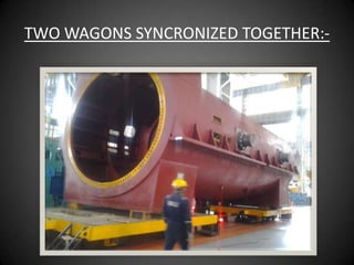 TWO WAGONS SYNCRONIZED TOGETHER:-
 