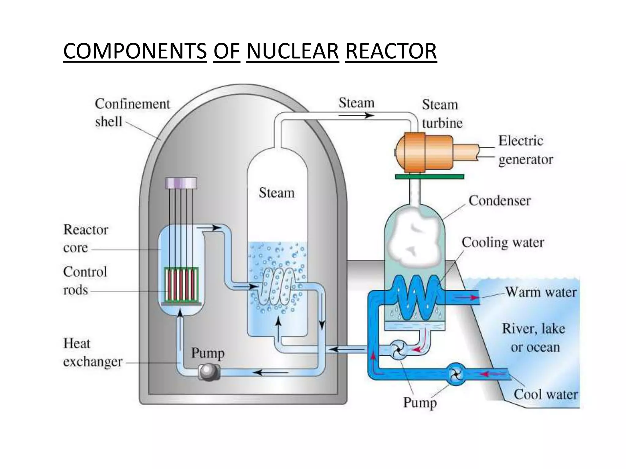 COMPONENTS OF NUCLEAR REACTOR
 