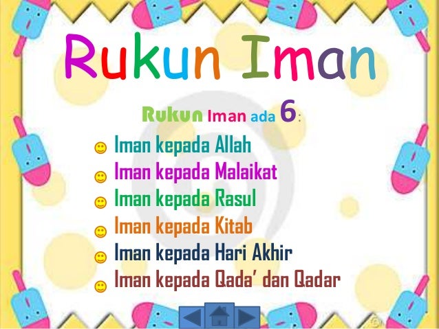 6 Rukun Iman Serta Penjelasannya Iman Amal