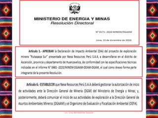 Lic. Elsa Benavente Salazar
 