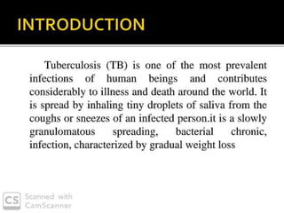 PULMONARY TUBERCULOSIS | PPT