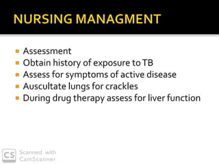 PULMONARY TUBERCULOSIS