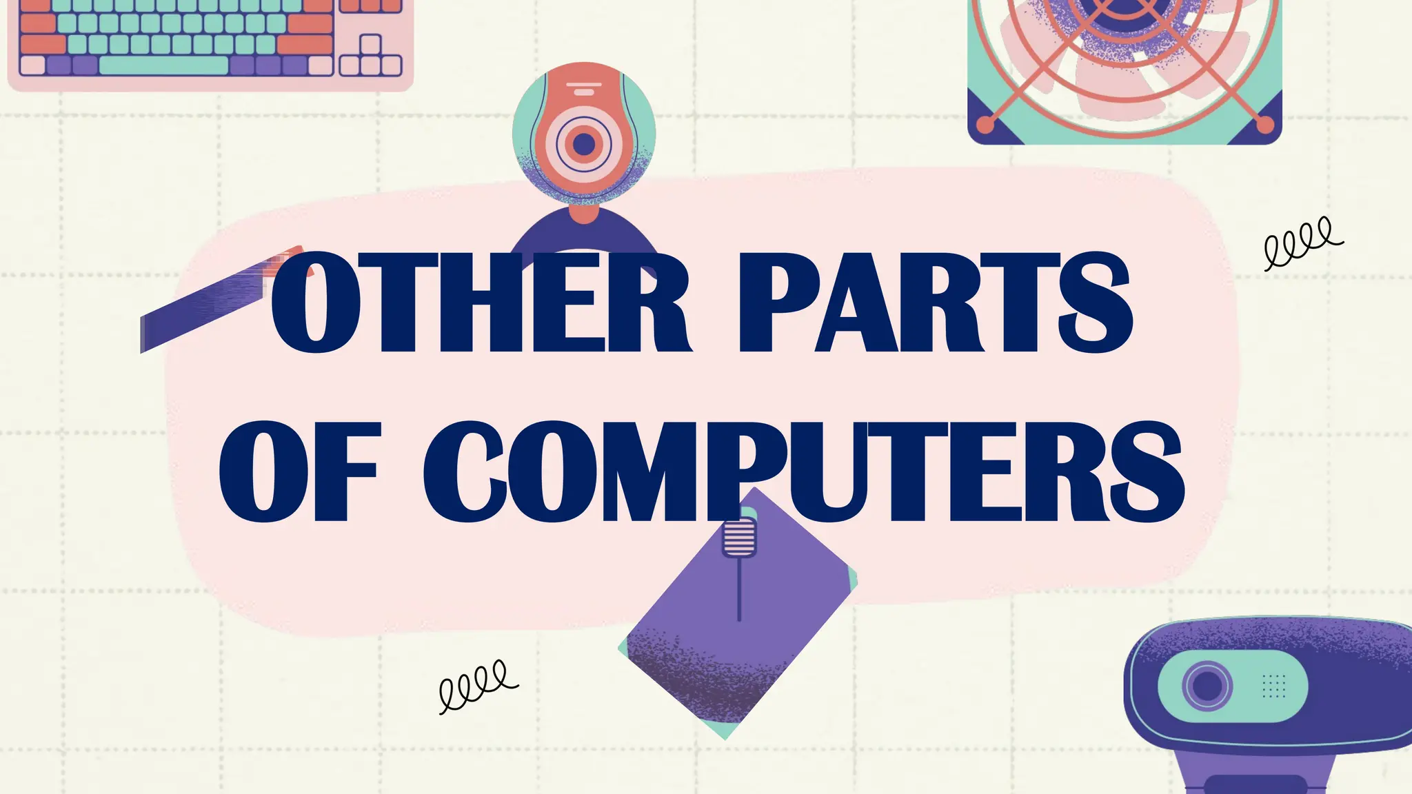 COMPUTER PARTS
ICT CLASSROOM QUIZ
OTHER PARTS
OF COMPUTERS
 