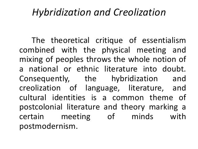 themes and issues in postcolonial literature pdf