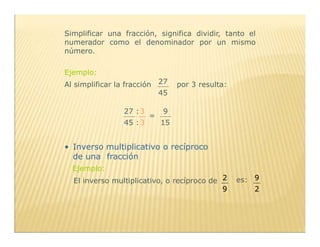 Que Significa Simplificar PPT Racionales Matemática 8° básicos.pdf