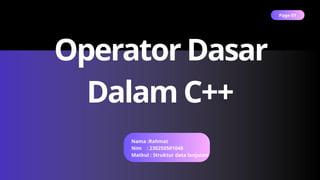 ppt Operator-operator dalam C++ (1).pptx