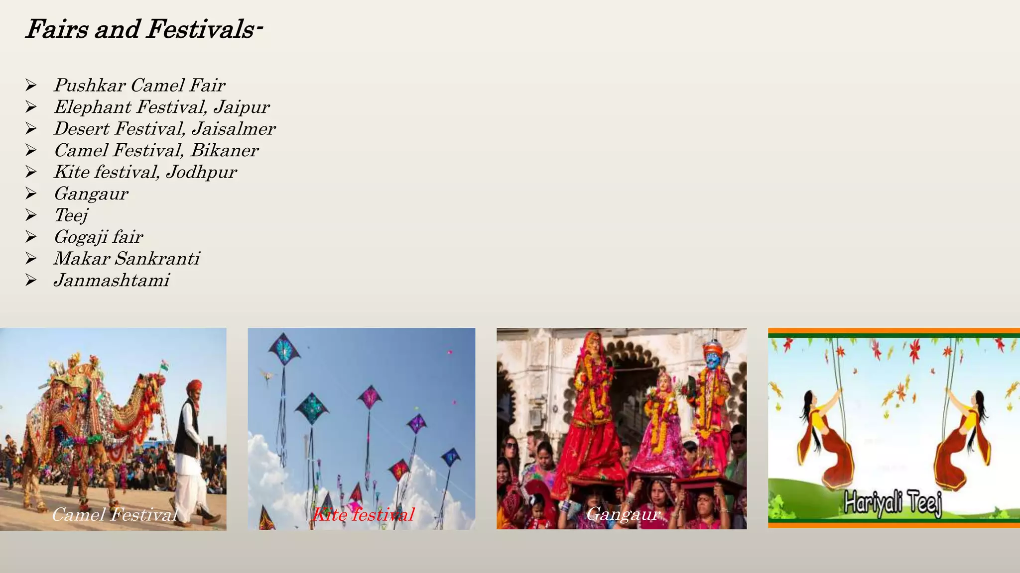 Festivelsof Rajasthan Rajasthan | PPTX
