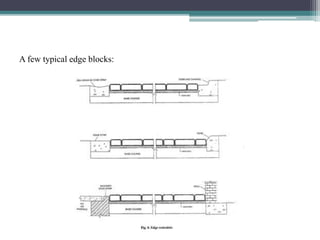 A few typical edge blocks:
 