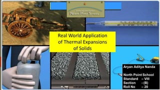 1
Uses of Bacteria
in
Food Industry
Real World Application
of Thermal Expansions
of Solids
 