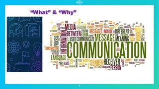 “What” & “Why”
6
 