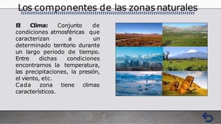 zonas naturales de Chile | PPTX