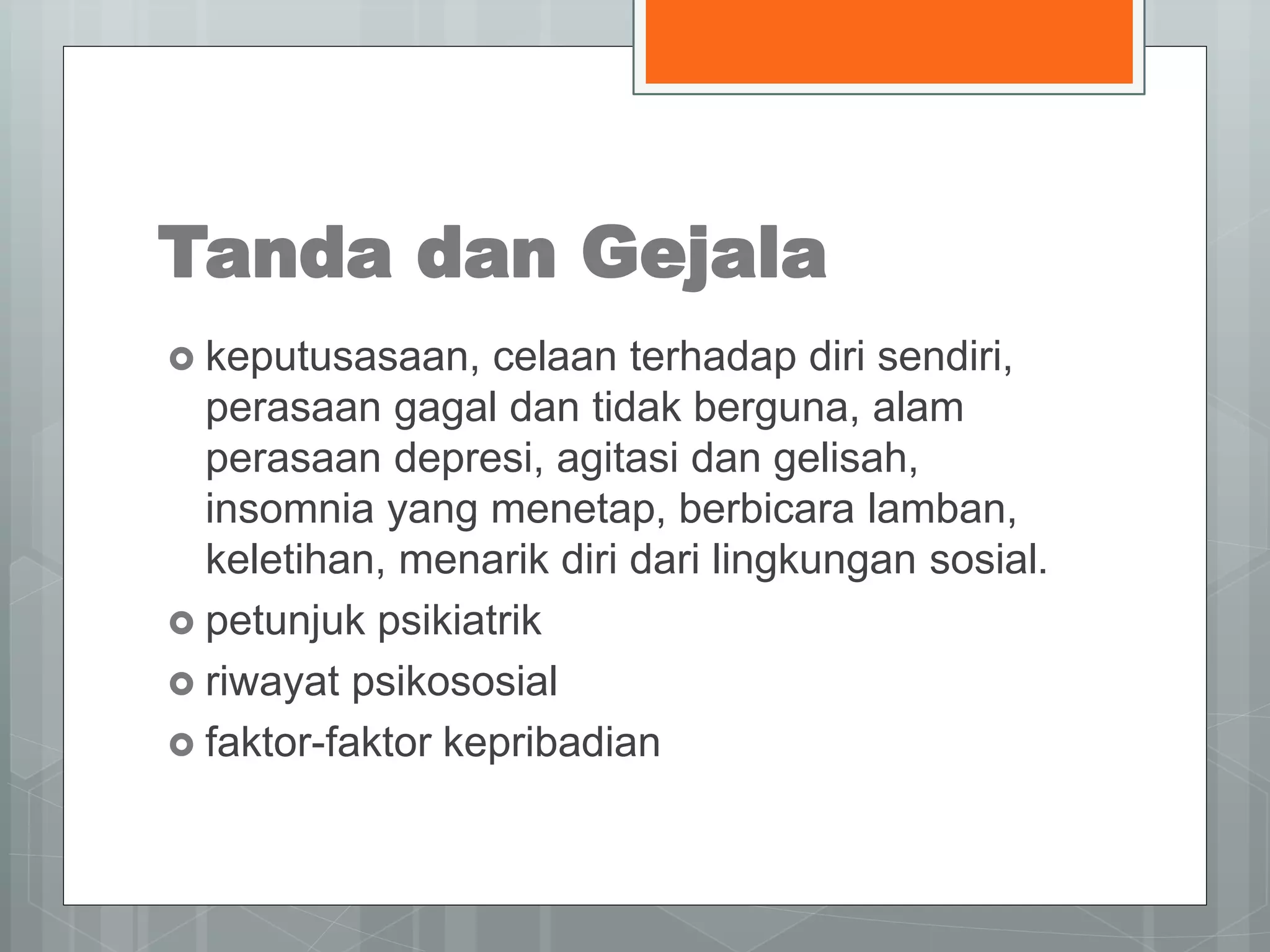 askep resiko bunuh diri | PPTX