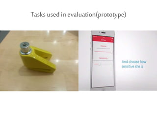 Tasks used inevaluation(prototype)
 