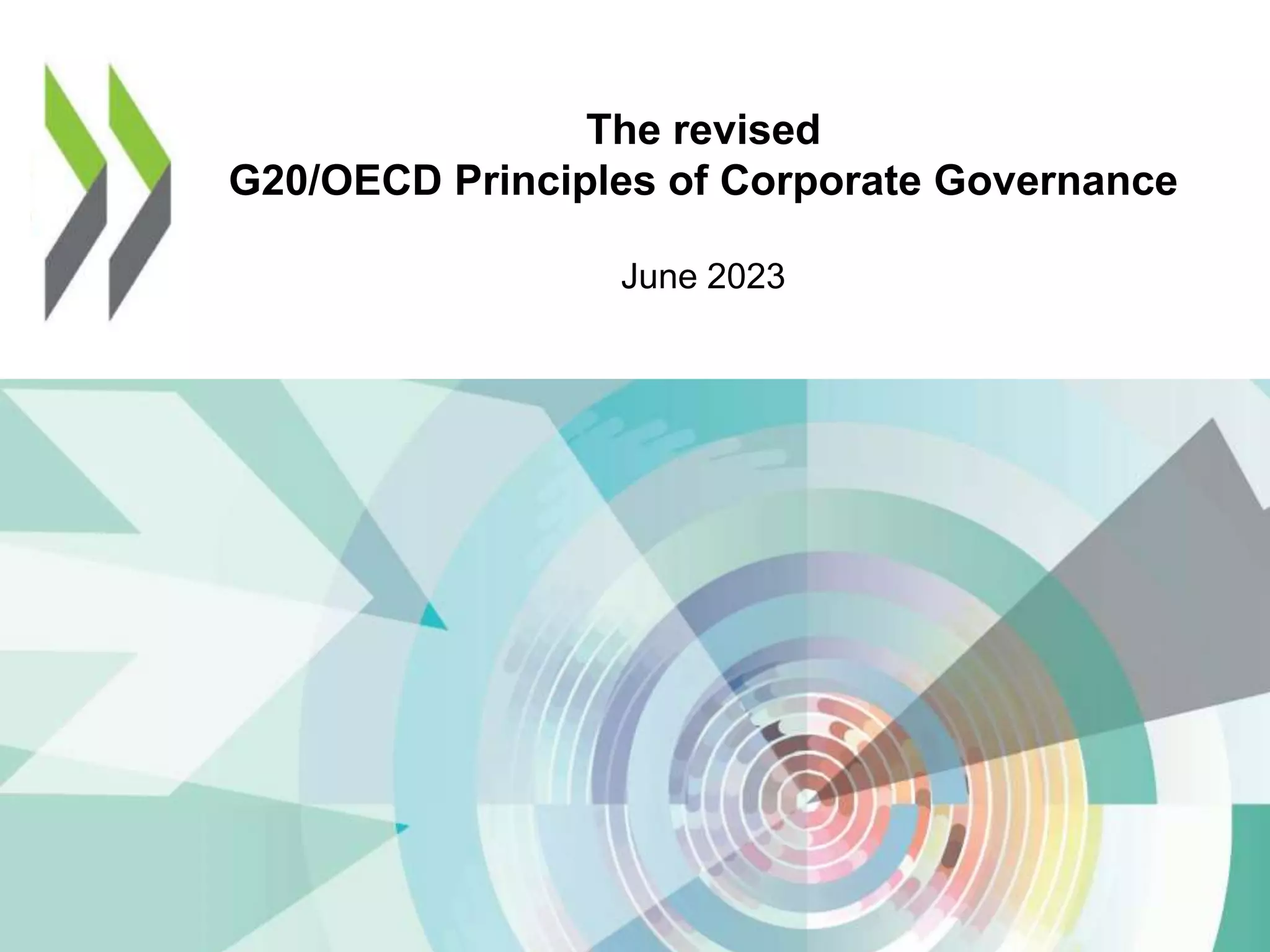Revised G20OECD Principles of Corporate Governance PPT