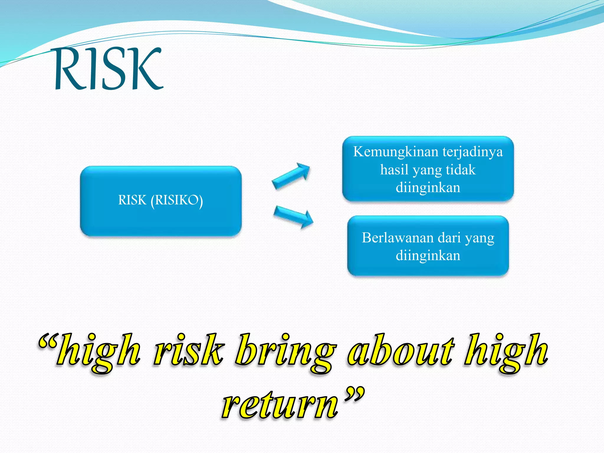 risk and return | PPTX