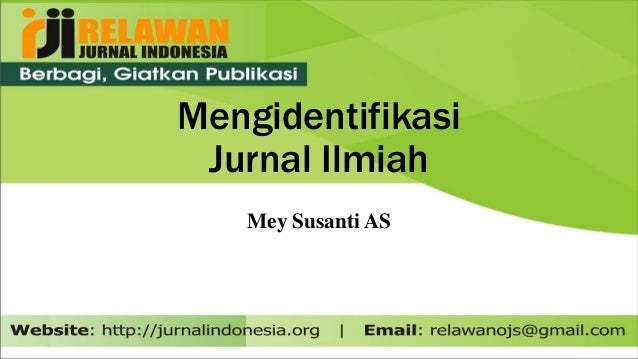 Mengidentifikasikan Jurnal Ilmiah Nasional Nasional Terakreditasi I