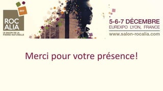 Merci pour votre présence!
 