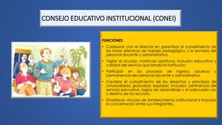 Roles y Funciones en la Comunidad Educativa para una Gestión Eficaz | PDF