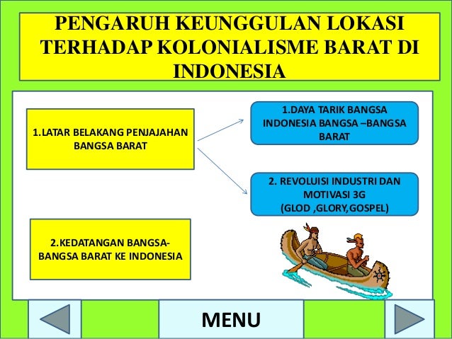 PPT IPS Terpadu kelas 8 Latar Belakang Kolonialisme dan 