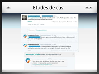 Etudes de cas